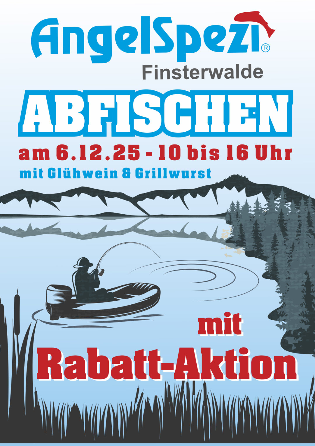 Rabatt Aktion für Angler